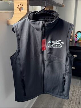 miami dolphins grey vest